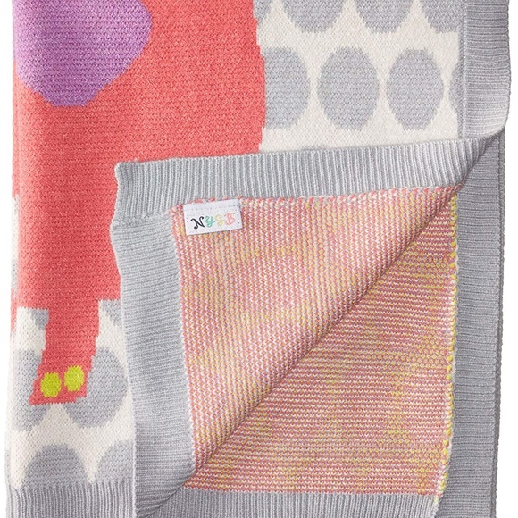NYGB Elephant Blanket by Toby & Company NWT - Picture 2 of 3